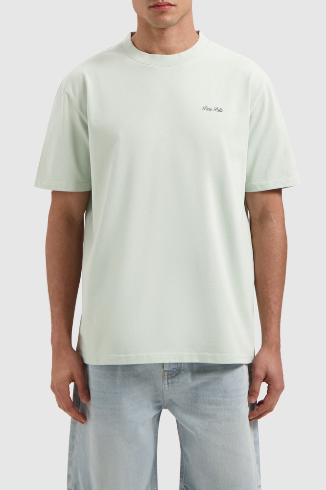 LOOSE FIT T SHIRT 25010110 13 LIGHT GREEN